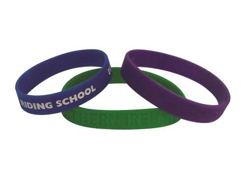 Debossed Silicone Wristband